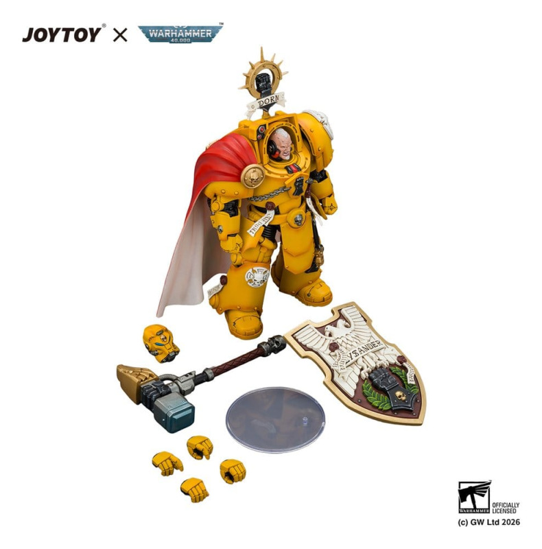 Warhammer Action Figure Imperial Fists Darnath Lysander 14 cm 5