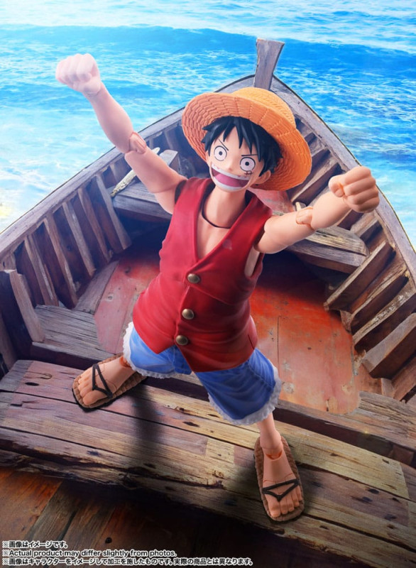 One Piece S.H. Figuarts Action Figure Monkey D. Luffy Romance Dawn 15 cm 10