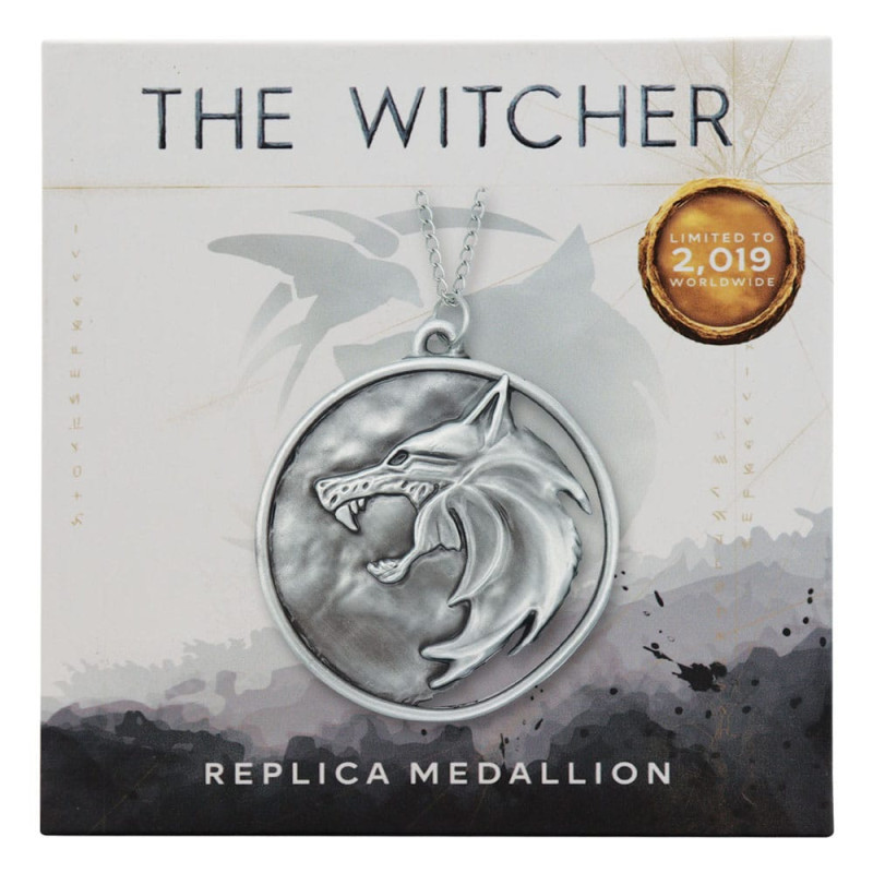 The Witcher Replica 1/1 Necklace Geralt´s Medallion 4