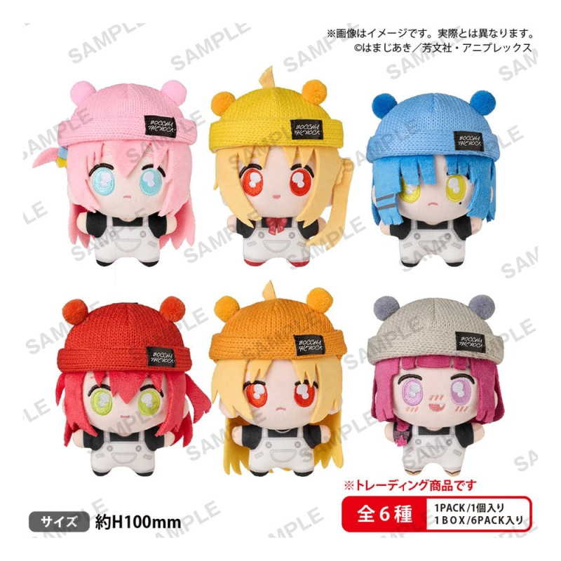 Bocchi the Rock! tekutomo Plush Keychain Blind Box Display (6) 3