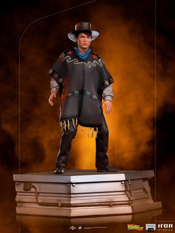 Back to the Future III Art Scale Statue 1/10 Marty McFly 23 cm 5