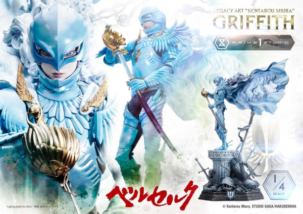 Berserk Legacy Art "Kentarou Miura" Statue 1/4 Griffith 93 cm 2