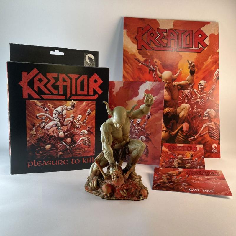 Kreator Statue 1/10 Kreator Pleasure to Kill Bloody Ver. 13 cm 3