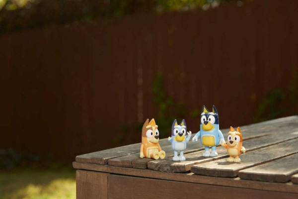 Bluey: Family 4 Piece Figure Set 4