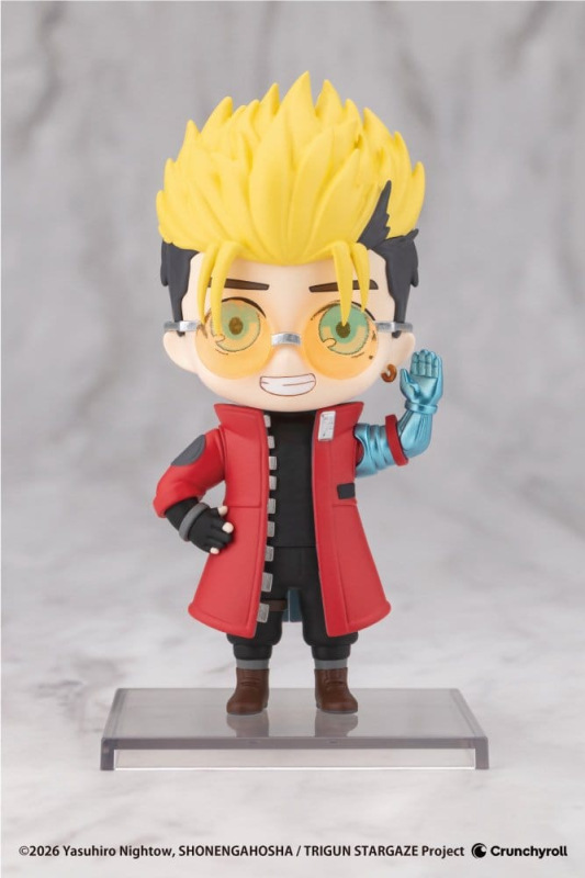 Trigun Stargaze Oshi Works Mini Mini Figure Vash the Stampede 10 cm 1