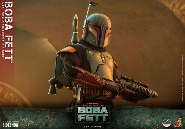 Star Wars The Book of Boba Fett: Boba Fett 1/4 Action Figure - Hot Toys