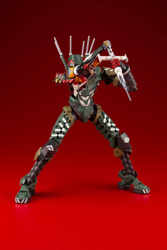 Evangelion 4.0 Plastic Model Kit 1/400 Evangelion Production Model-New 02 JA-02 Body Assembly Cannib 9