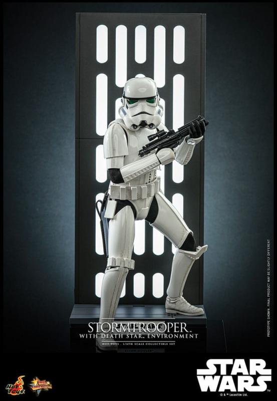 Star Wars Movie Masterpiece Action Figure 1/6 Stormtrooper with Death Star Environment 30 cm