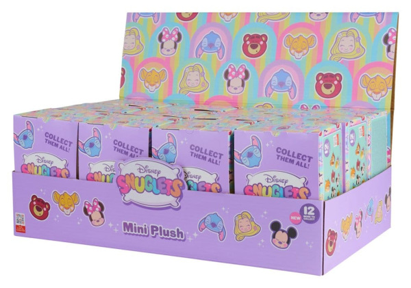 Disney Snuglets Plüschfiguren Blind Box Sortiment (12)