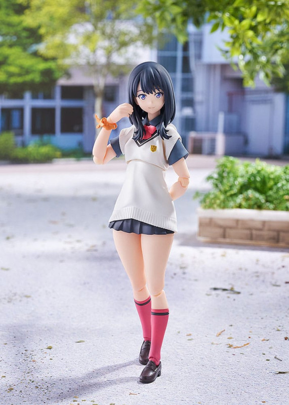 SSSS. Gridman Figma Action Figure Rikka Takarada: Gridman Universe Ver. 14 cm 1