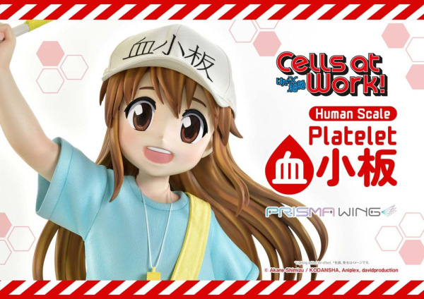 Cells at Work! Life Scale Masterline Series Statue Platelet 100 cm 1