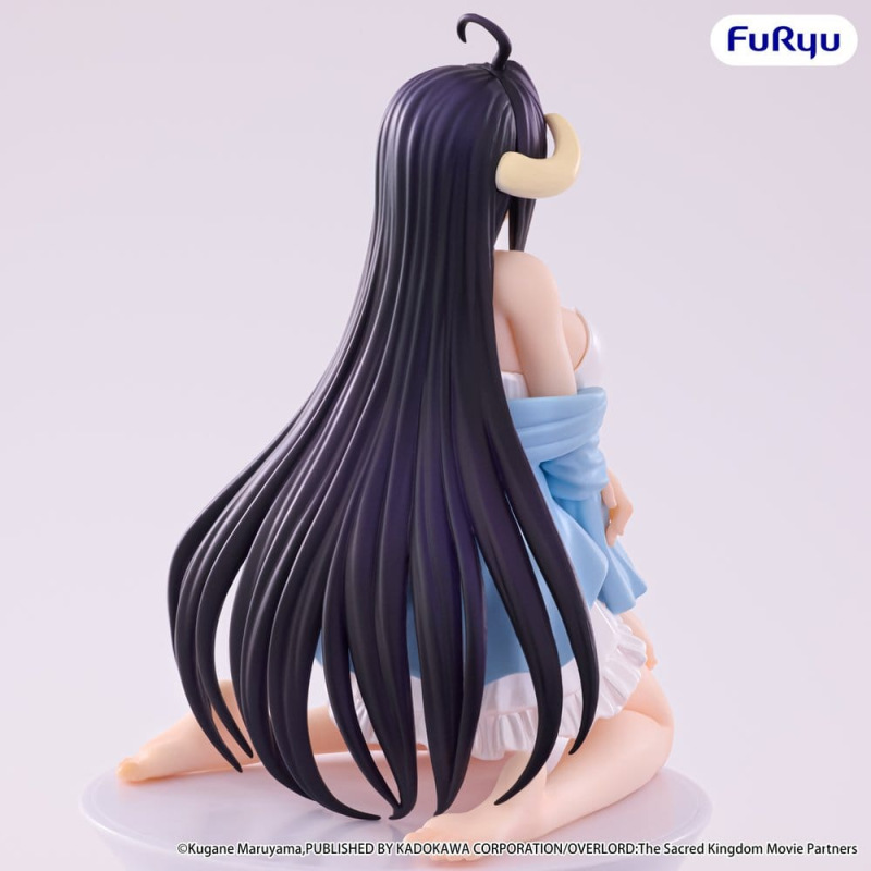 Overlord Noodle Stopper PVC Figure Albedo Loungewear Pearl White Ver. 12 cm 5