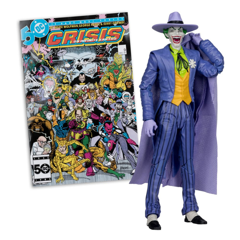 DC Direct Page Punchers Action Figure The Joker (Crisis on Infinite Earths) 18 cm 1