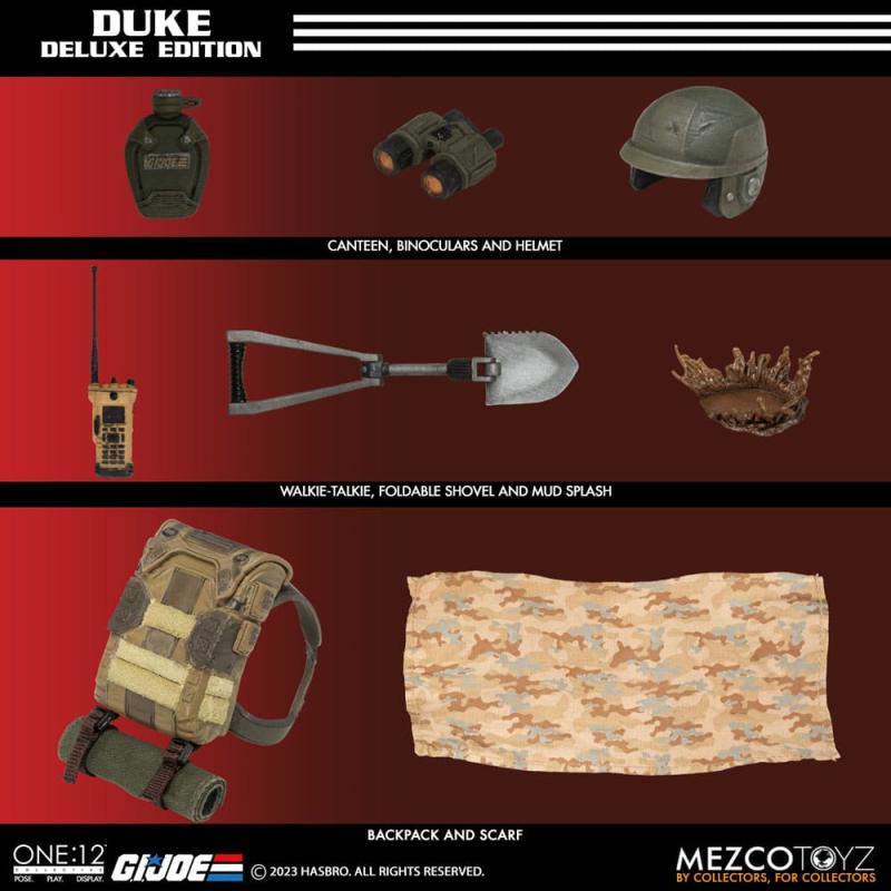 G.I. Joe: Duke Deluxe Edition 1/12 Action Figure - Mezco Toys