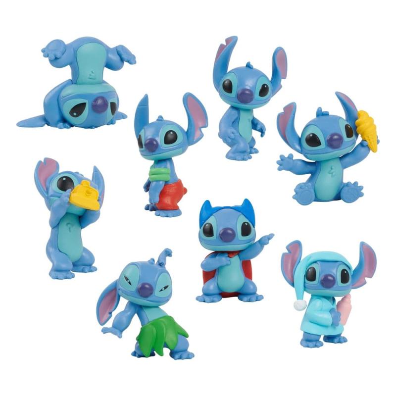 Lilo & Stitch Mini Figure 8-Pack Stitch Collectible Figure Set 7 cm