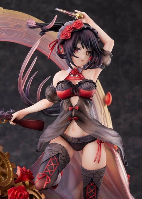 Date A Live IV PVC Statue 1/7 Kurumi Tokisaki Lingerie Swimwear Ver. 27 cm