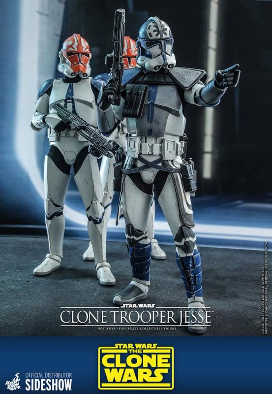 Star Wars The Clone Wars Action Figure 1/6 Clone Trooper Jesse 30 cm