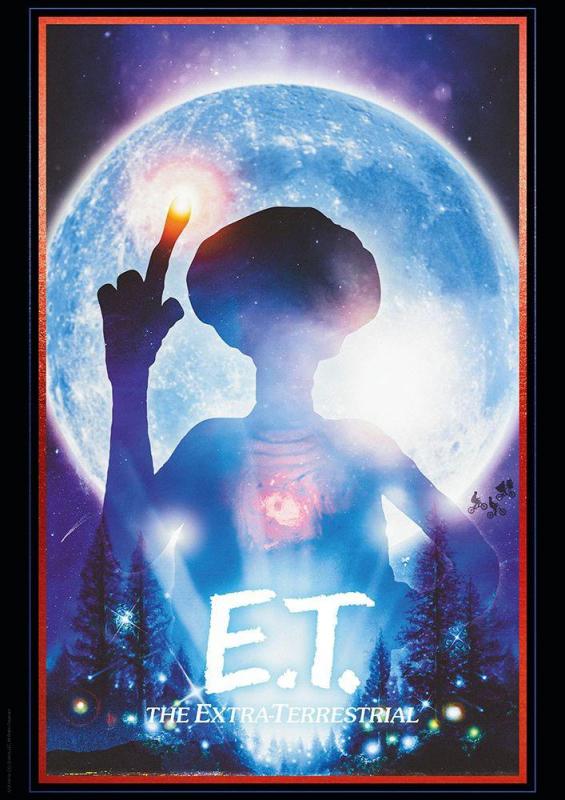 E.T. the Extra-Terrestrial Limited Edition 42 x 30 cm Art Print - FaNaTtic
