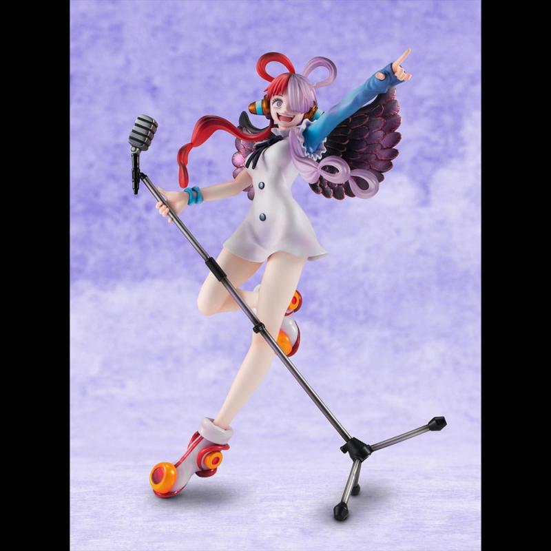 One Piece Red P.O.P PVC Statue Diva of the world Uta 23 cm