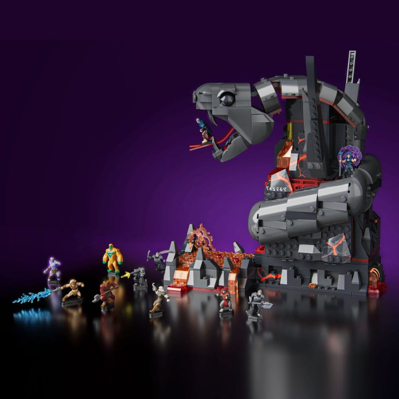 Masters of the Universe Mattel Brick Shop Construction Set Snake Mountain 7