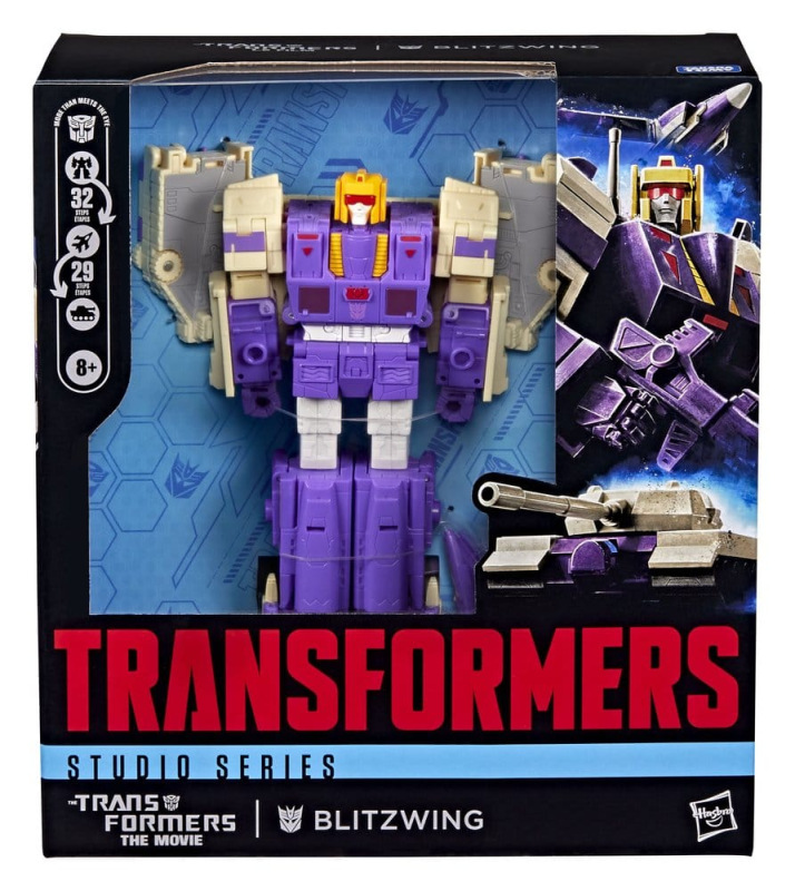 The Transformers: The Movie Studio Series Leader Class Action Figure Blitzwing 18 cm 7