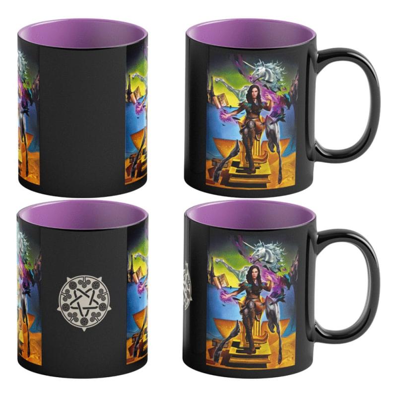 The Witcher III: Wild Hunt Game Art Chronicles Heat Change Mug Yennefer inspired by Salvador Dali 45