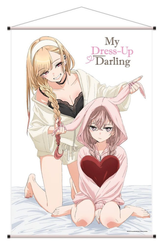 My Dress-Up Darling Wallscroll Marin & Sajuna 60 x 90 cm