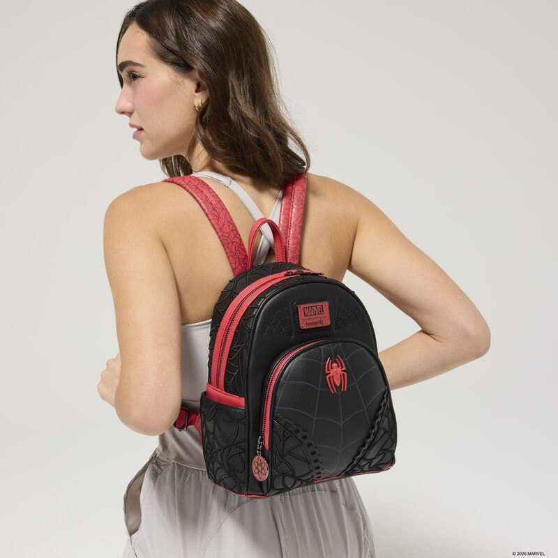Spider-Man by Loungefly Mini Backpack Spider Web 6