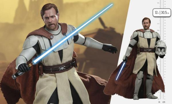 Star Wars The Clone Wars Action Figure 1/6 Obi-Wan Kenobi 30 cm 1