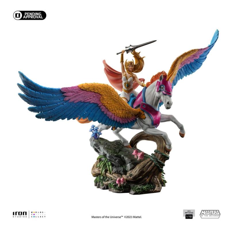 Masters of the Universe: She-Ra and Swiftwind 1/10 BDS Art Scale Statue - Iron Studios