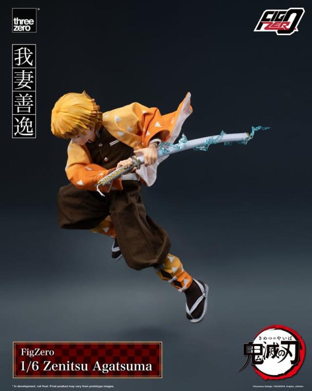 Demon Slayer: Kimetsu no Yaiba FigZero Action Figure 1/6 Zenitsu Agatsuma 28 cm 7