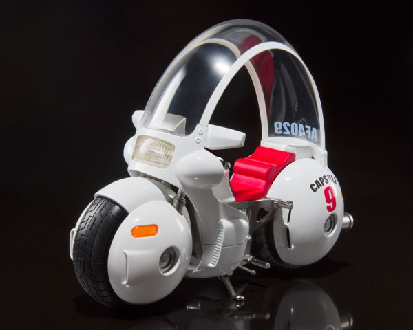 Dragon Ball S.H. Figuarts Vehicle with Figure Bulma's Motorcycle Hoipoi Capsule No. 9 17 cm 1