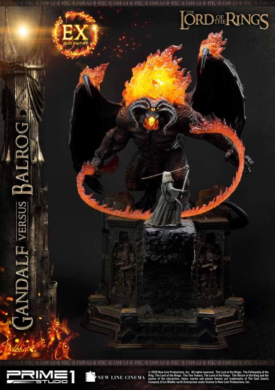 Lord of the Rings: Gandalf Vs. Balrog & Gandalf Vs. Balrog Exclusive - Statue - Prime 1