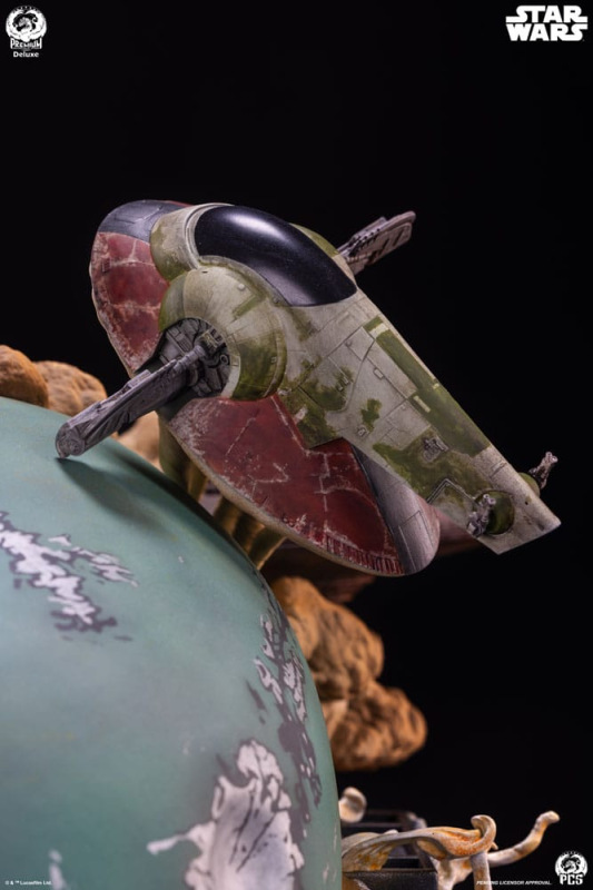 Star Wars The Empire Strikes Back Fine Art Bust Boba Fett Deluxe Edition 50 cm 6