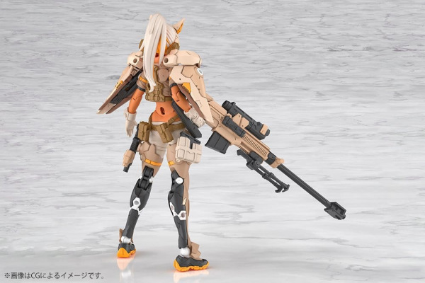 Megami Device Plastic Model 1/1 Yggdrasis Skoll Sharpshooter Tempest 16 cm 2