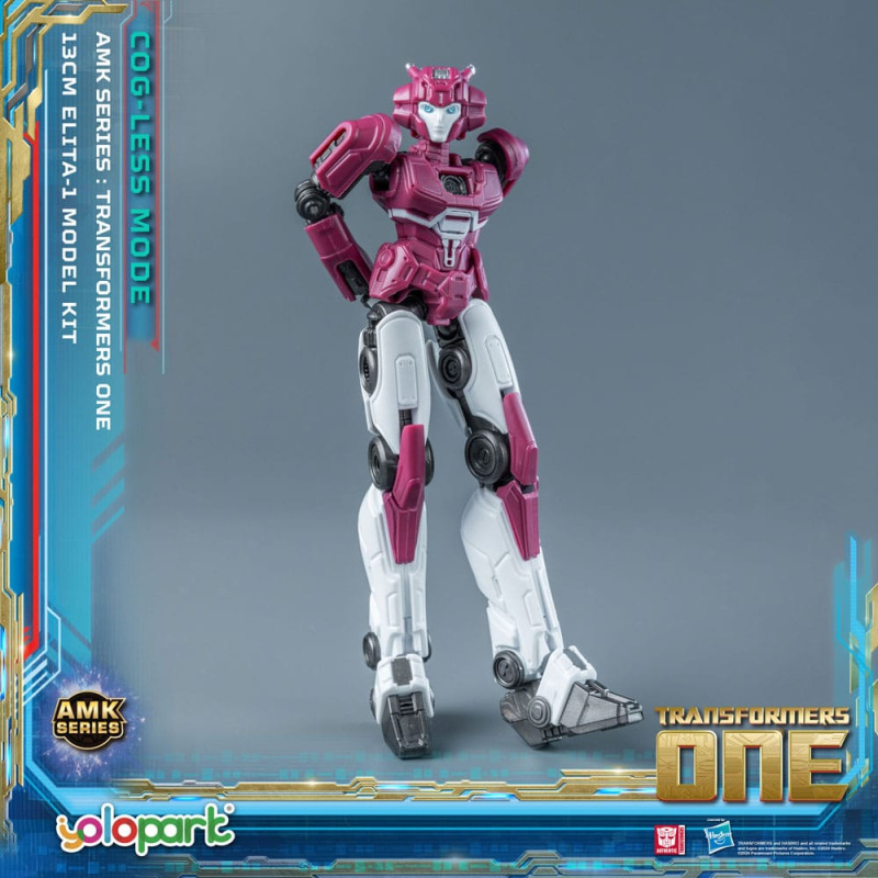 Transformers 8 AMK Mini Series Plastic Model Kit Elita-1 13 cm 7