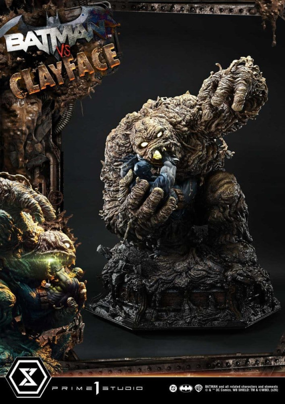 DC Comics Ultimate Premium Masterline Series Statue 1/4 Batman VS Clayface 83 cm 6