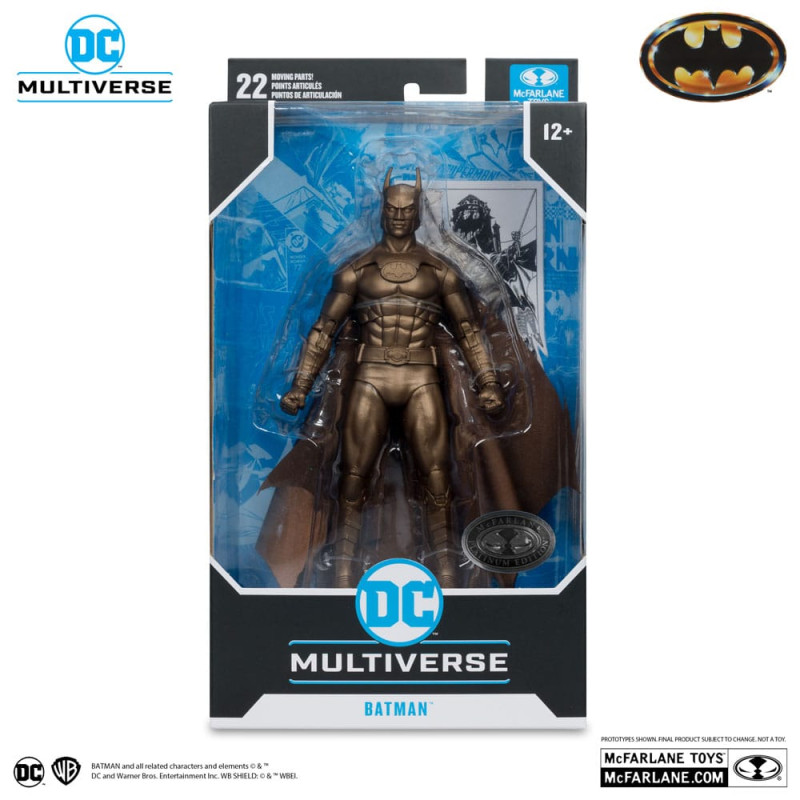 Batman (1989) DC Multiverse Action Figure Batman (Platinum Edition) 18 cm 6