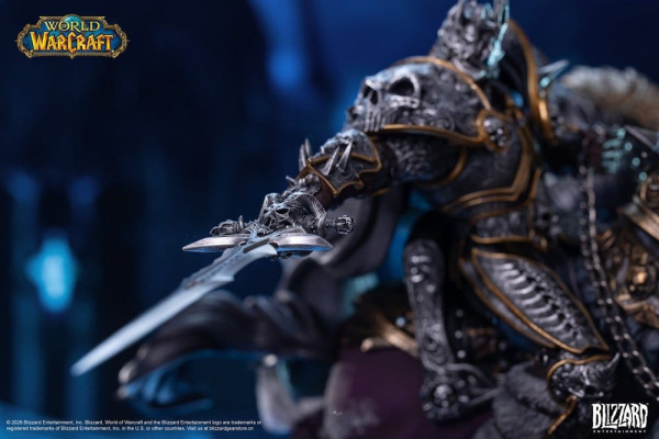 Warcraft Statue The Lich King & Invincible 36 cm 5
