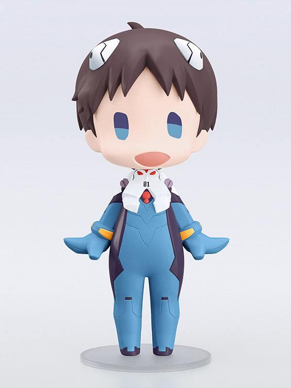 Rebuild of Evangelion HELLO! GOOD SMILE Action Figure Shinji Ikari 10 cm 1