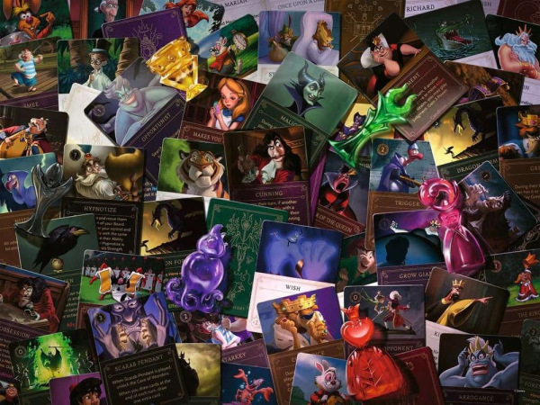 Disney Villainous Jigsaw Puzzle All Villains in One Place (3000 Pieces) 1