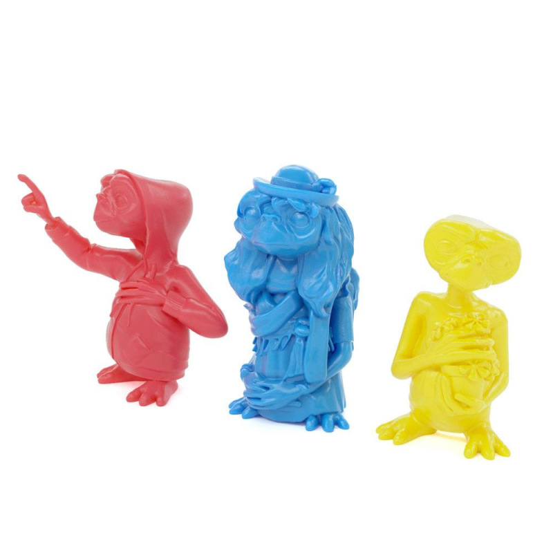 E.T. the Extra-Terrestrial Collector's Set Mini Figures 3-Pack 1982 Edition 5 cm 3