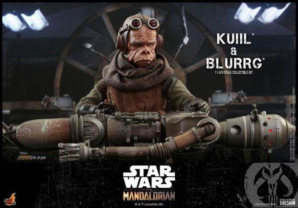 Star Wars The Mandalorian: Kuiil & Blurrg 1/6 Action Figure 2-Pack - Hot Toys