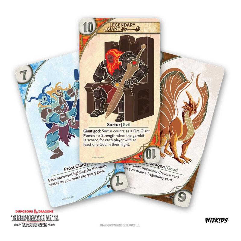 Dungeons & Dragons Card Game Expansion Three-Dragon Ante: Giants War *English Version*