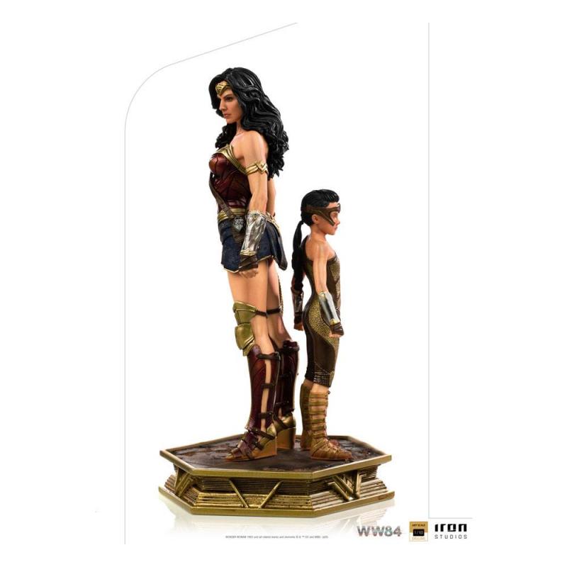 Wonder Woman 1984: Wonder Woman & Young Diana Deluxe Art Scale Statue 1/10 - Iron Studios