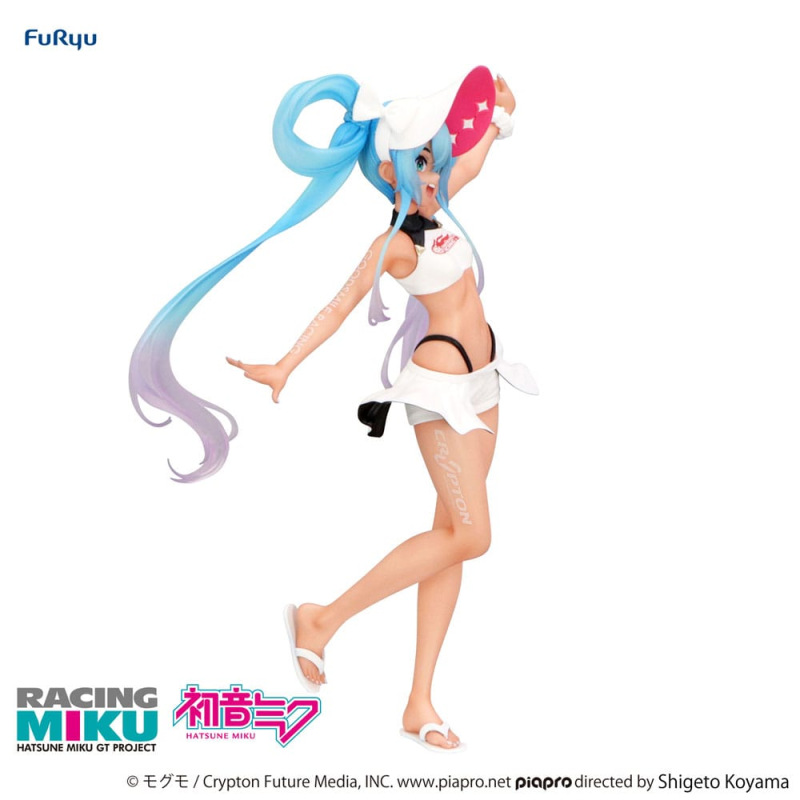 Hatsune Miku GT Project Trio-Try-iT PVC Statue Racing Miku 2024 Summer Holiday Ver. 23 cm 5