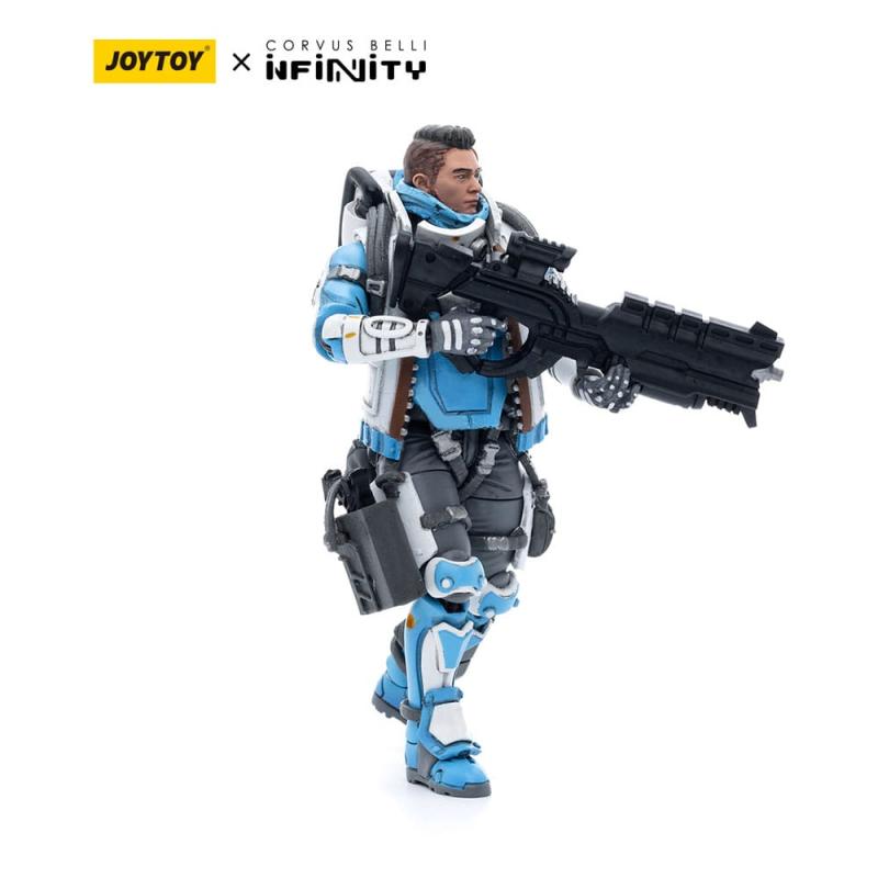 Infinity Action Figure 1/18 PanOceania Nokken Special Intervention and Recon Team #1Man 12 cm