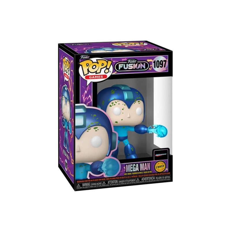 Funko Fusion POP! Games Vinyl Figures Mega Man w/CH 9 cm Assortment (6) 1