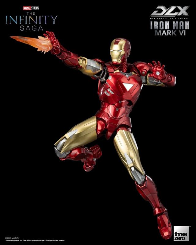 Infinity Saga DLX Action Figure 1/12 Iron Man Mark 6 17 cm 10