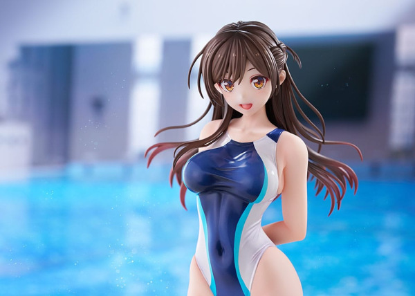 Rent-a-Girlfriend PVC Statue 1/7 Chizuru Mizuhara Light Blue Line Swimwear Ver. 25 cm 4
